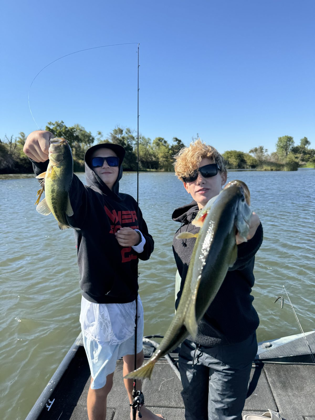 Bass and stripers with the boys, photo 3