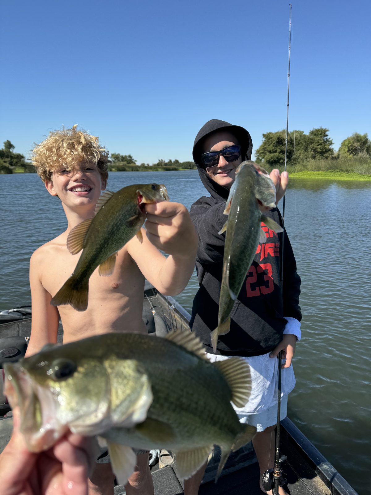Bass and stripers with the boys, photo 6